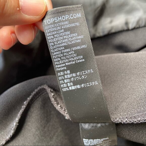 Topshop  Hanky Eyelet Halter Neck Romper in Black - Picture 8 of 10